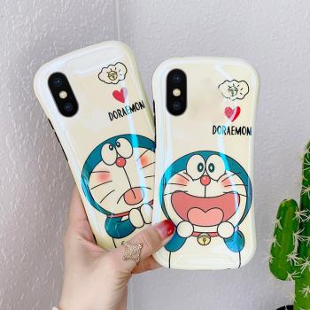 適用於藍光鏡頭全包蘋果x手機殼iPhone xs max攝像頭防摔7plus男女網紅情侶小蠻腰8plus卡通可愛se2矽膠軟殼