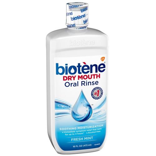 Biotene 口乾漱口水--不含酒精(16oz/473ml)*3