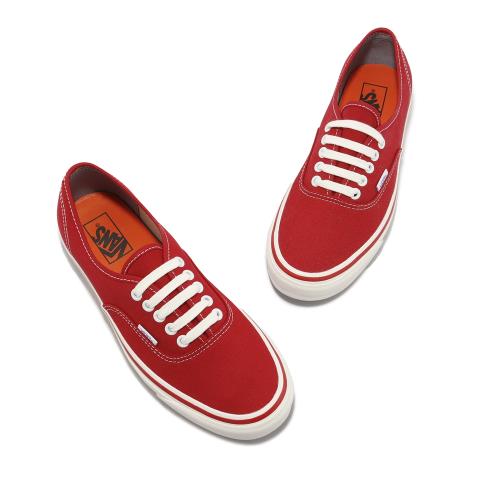 Vans 休閒鞋Authentic 44 DX 男鞋紅白經典安納海姆帆布VN0A5JMQRED