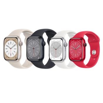 Apple Watch S8 GPS 45mm/鋁金屬錶殼/運動型錶帶 現貨