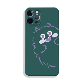 適用蘋果iPhone 13手機殼12promax矽膠XR貓頭鷹14透明11個性X創意