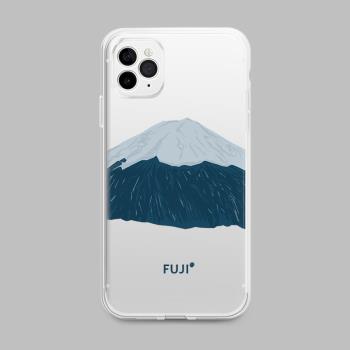 原創設計富士山蘋果14promax手機殼iPhone13保護套12全包鏡頭11透明xsmax軟殼se2矽膠8plus防摔7p適用6sp個性