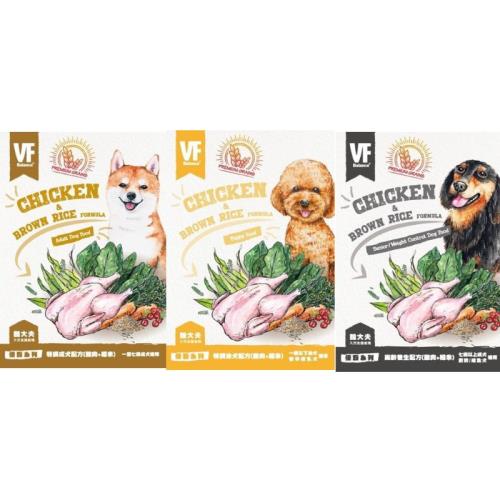美國VF Balance魏大夫天然食譜寵糧優穀系列 (特調/高齡養生配方)(雞肉+糙米) 500g