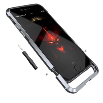 適用于蘋果7手機殼iPhone8plus金屬邊框超薄防摔7p保護套12Promax