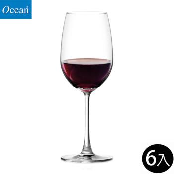 【Ocean】紅酒杯-425ml/6入組-麥德遜系列