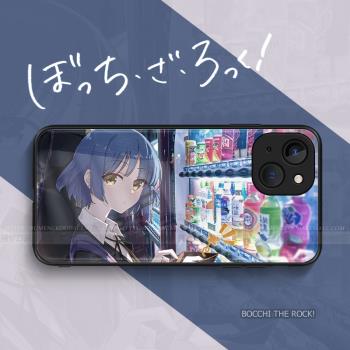 山田涼適用iPhone14手機殼13波奇醬8plus蘋果14孤獨搖滾12promax玻璃se3動漫11後藤獨6後藤一里xr伊地知虹夏7