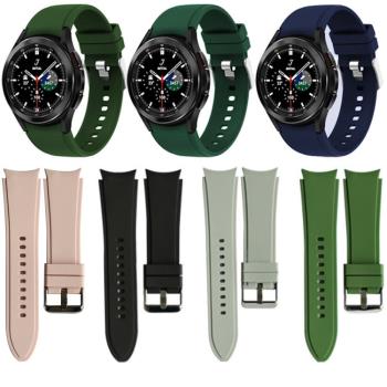 適用於三星Galaxy Watch6/5/4手錶官方款classic矽膠替換腕錶帶