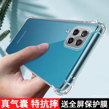 三星GalaxyA12手機殼透明samsungm12新款矽膠保護套全包samsung防摔軟外殼男女a12簡約超薄m12鋼化膜個性適用