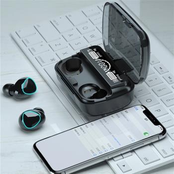 TWS Earphone 5.1藍牙入耳式迷你耳機立體聲音樂通話智能無線連接