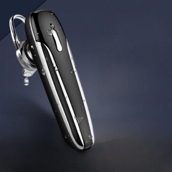 無線掛耳式商務單耳藍牙耳機大容量電池超長續航防水運動開車降噪