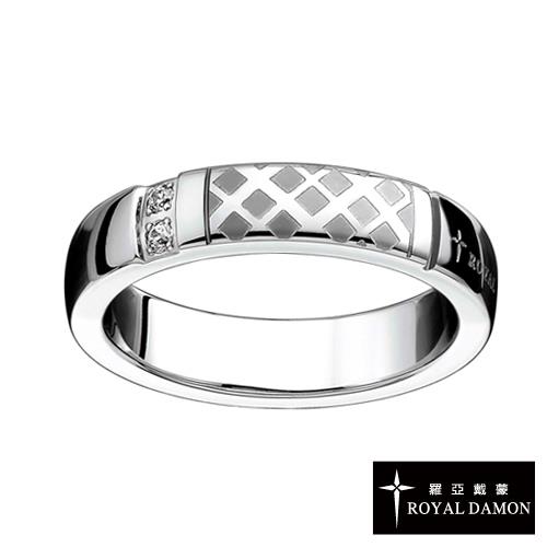 Royal Damon羅亞戴蒙 多情交織 戒指 (小) RZ413
