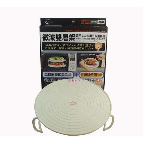 微波雙層架微波爐專用防燙端盤廚具