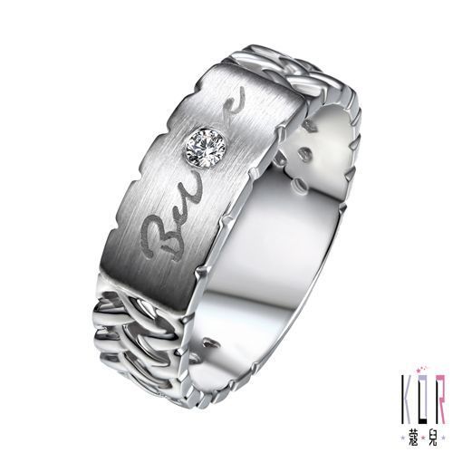 K’or蔻兒 疼愛 0.03克拉鑽石男戒指