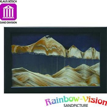 【Rainbow Vision】水砂畫-螢幕(午夜)-S