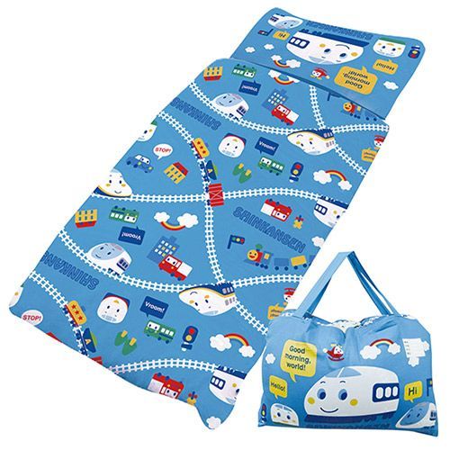【享夢城堡】新幹線 鐵道樂園系列-鋪棉兩用兒童睡袋