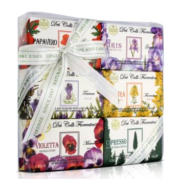 Nesti Dante 義大利手工皂-天然花妍禮盒(150g×6入)-贈隨機紙袋