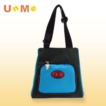 任-【任】UnMe 可愛輕巧餐袋／黑藍色