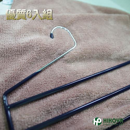 【HIKOYA】五層防滑褲架(6入)