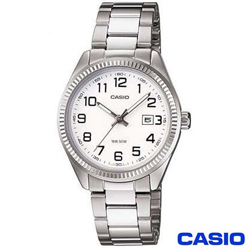 【CASIO卡西歐】簡潔俐落時尚氣質女錶(LTP-1302D-7B)