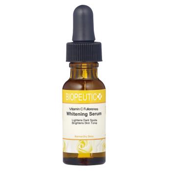 BIOPEUTIC葆療美 VC富勒寧亮白精華液，專為大人設計，適用於臉部與眼部，具有美白功效，適合各種膚質。為國內專櫃公司貨，有效期限至2026年2月28日，液狀劑型，品質有保障。