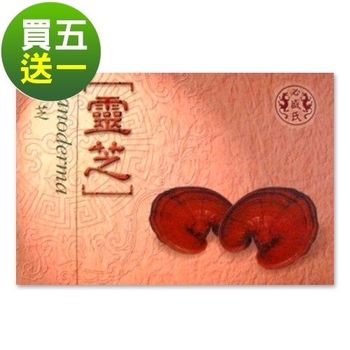 草本之家-靈芝子實體膠囊120粒買5送1盒