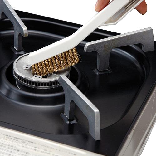 【促銷】日本AISEN瓦斯爐鋼刷(附小尖錐)  2入裝