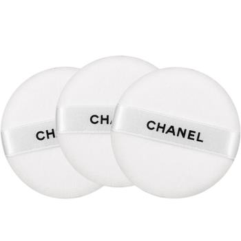 CHANEL 香奈兒 粉撲(黑字)*3