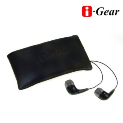 【i-Gear】 筆電/Eee PC專用高音質入耳式耳機麥克風(IEH-105BK)