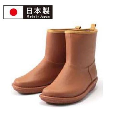 【Charming】日本製【個性雪靴雨鞋】-咖啡色-712