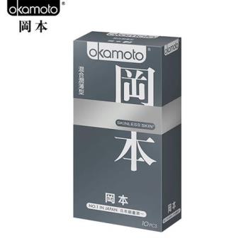 Okamoto岡本 Skinless Skin 混合潤薄型保險套(10入裝)