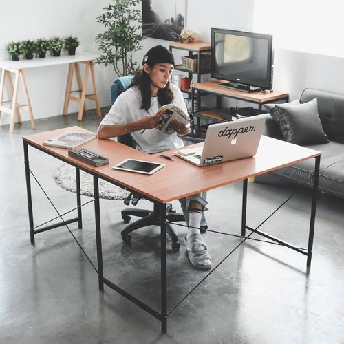 《舒適屋》北歐極致多功能L型工作桌/電腦桌(2色可選) 