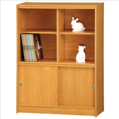 【時尚屋】[RC5]豪豐3x4尺玻璃拉門書櫃A08-1