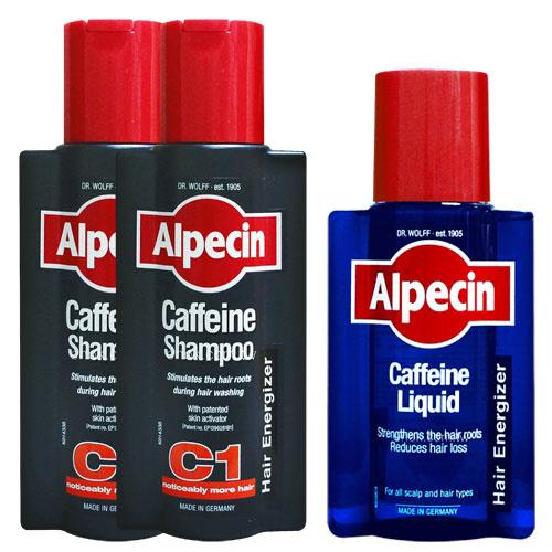 Alpecin 咖啡因洗護組