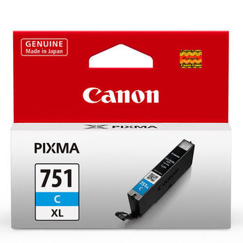 Canon CLI-751XL-C 原廠藍色高容量XL墨水匣