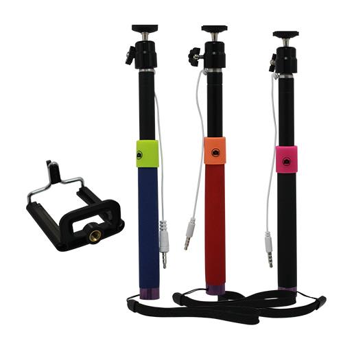 i-shot 360度線控自拍桿 線控節能免電自拍桿