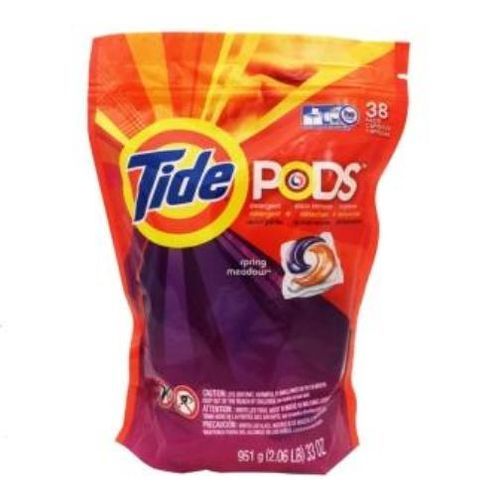 Tide Pods汰漬 美國洗衣凝膠球3效合1(38入x2)