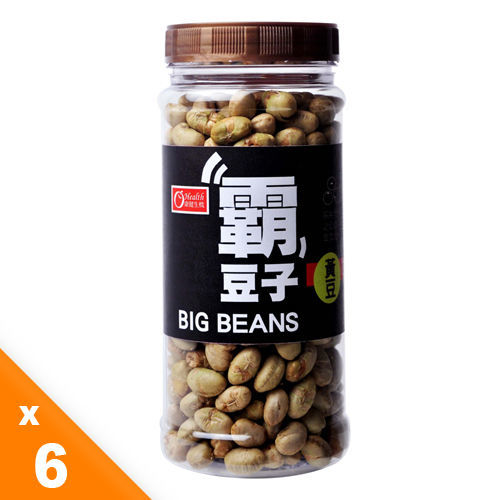 有機園 霸豆子-黃豆6罐嚐鮮組(180g/罐*6)