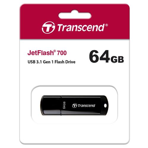 Transcend 創見 64GB JetFlash700 JF700/64G 隨身碟