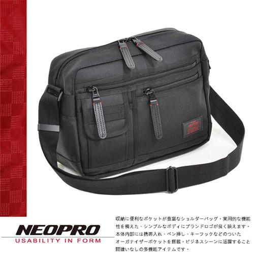 【NEOPRO】日本機能包 中型B5橫式 斜肩背包 側背包 尼龍 防潑水 男女推薦商務款【2-020】