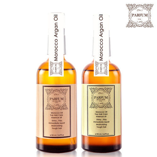 Parfum帕芬名牌香水摩洛哥護髮油100ml*2(鳶尾花+紅玫瑰淡香)