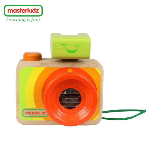 [ Masterkidz ] 木製彩虹照相機玩具