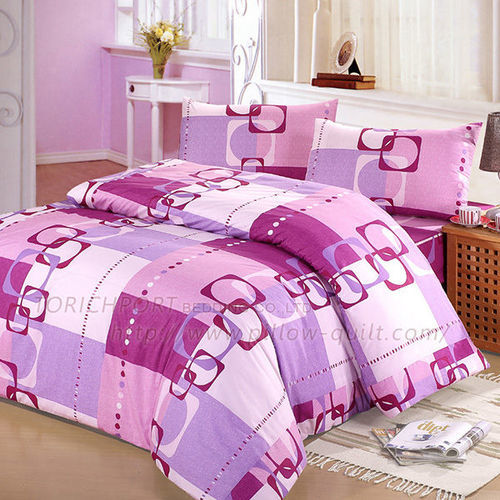 【Victoria】旋律紫 防蟎單人床包+枕套二件組