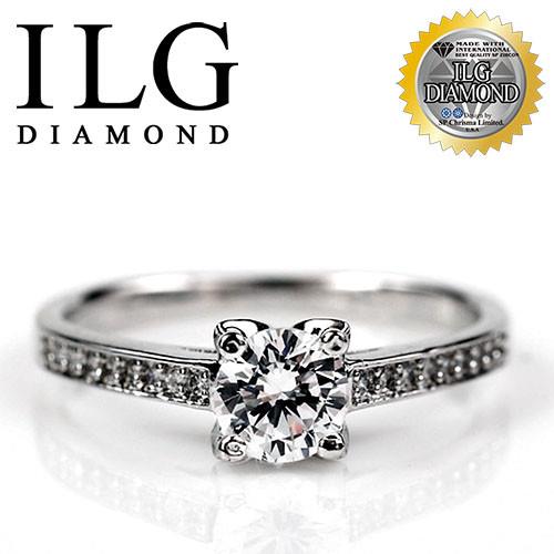 ILG鑽 頂級八心八箭擬真鑽石戒指 寵愛女王款 主鑽約65分 RI071  擬真鑽鑽石鋯石水鑽戒指