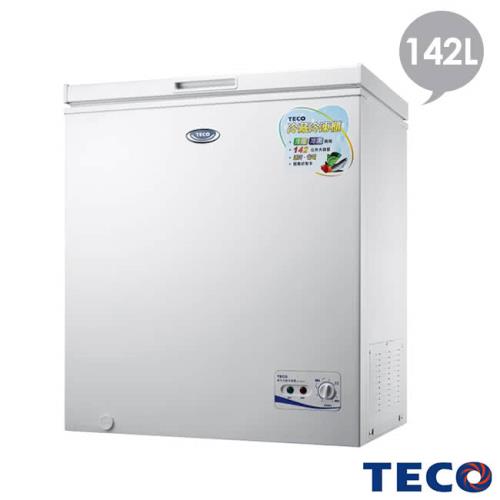 TECO東元 142公升單門冷凍櫃 RL1481W