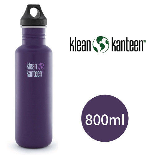 【美國Klean Kanteen】不鏽鋼瓶800ml_漿果紫