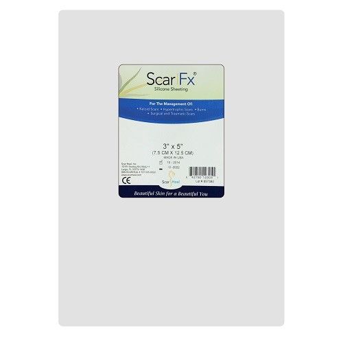Scar Fx® 施舒雅疤痕護理矽膠片 3＂x 5＂ ( 7.5cmx12.5cm ) - 未滅菌