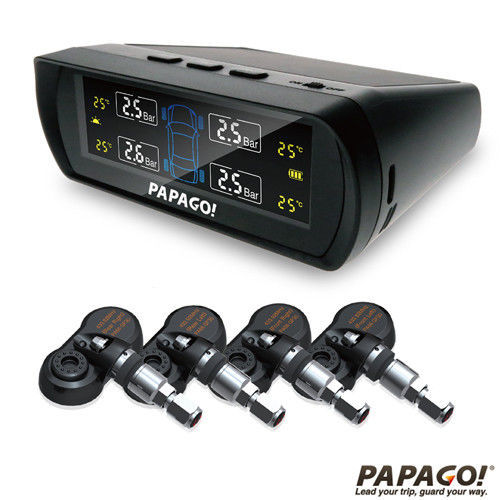 PAPAGO ! TireSafe S60I無線太陽能胎內式胎壓偵測器
