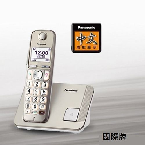 Panasonic國際牌 DECT數位無線電話 KX-TGE210TW