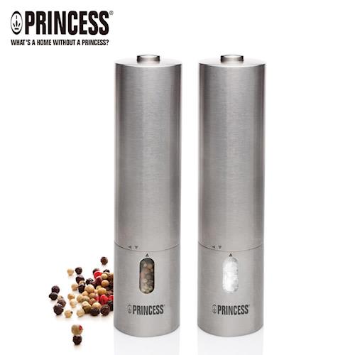 《PRINCESS荷蘭公主》不鏽鋼電動椒鹽罐組493000