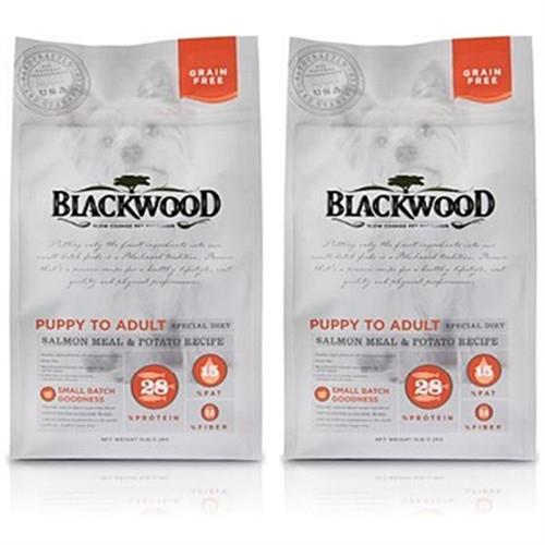 Blackwood 柏萊富 無榖全齡低敏挑嘴(鮭魚+碗豆) 狗飼料 5磅*2包